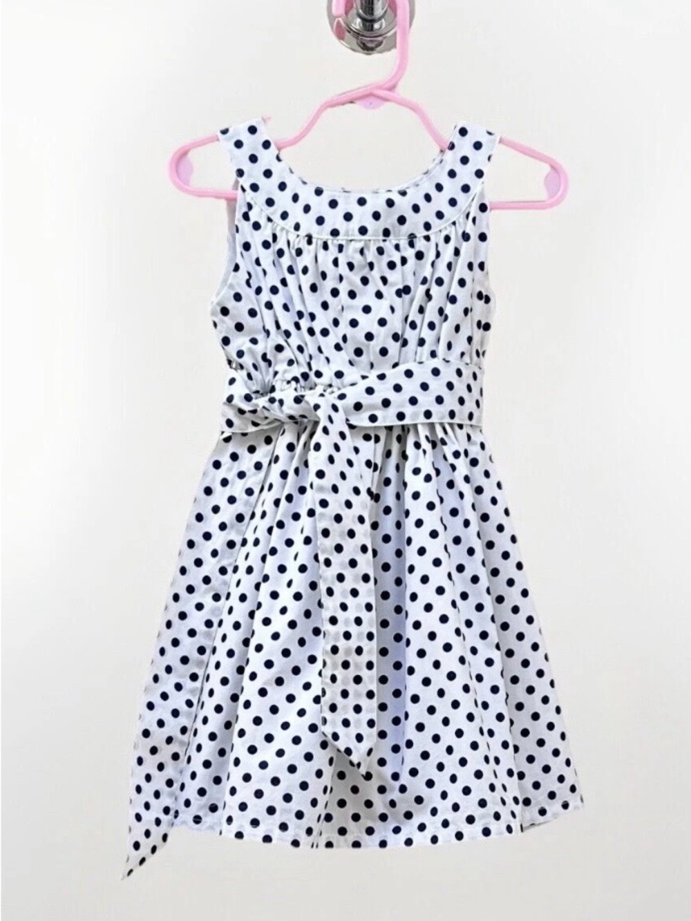 BABY CZ by Carolina Zapf White Dot Dress